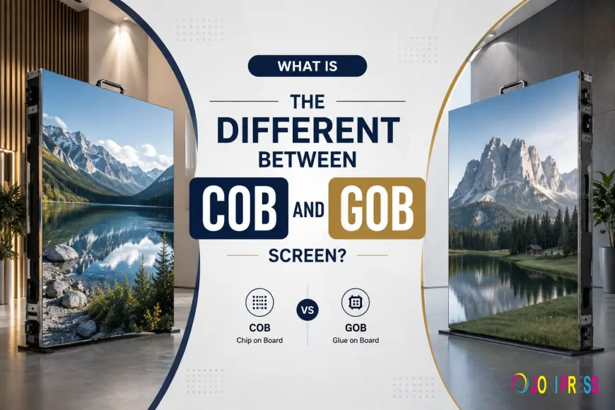 Difference between COB and GOB