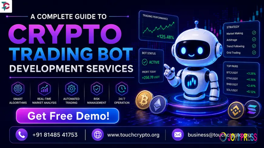 A Complete Guide to Crypto Trading Bot Development Services