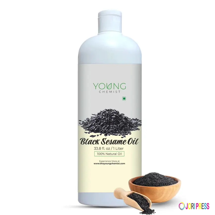 Black Sesame Oil for Healthy Hair & Skin