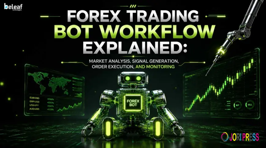 Forex Trading Bot Workflow Explained: Market Analysis, Signal Generation, Order Execution, and Monitoring