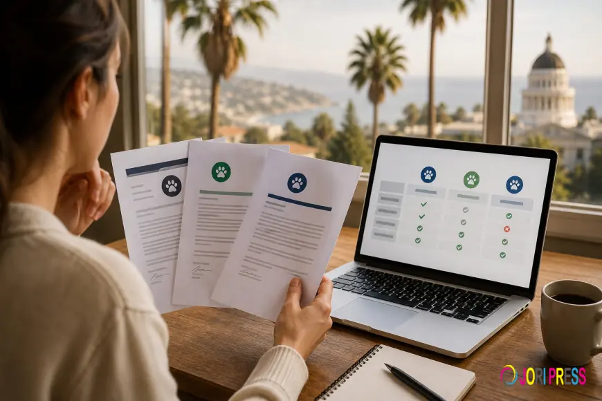 What Surprised Me While Comparing ESA Letter Options in California