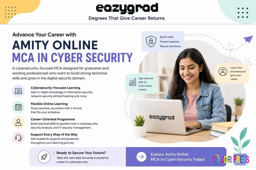 Amity Online MCA in Cyber Security: A Complete Guide for Aspiring Cybersecurity Professionals