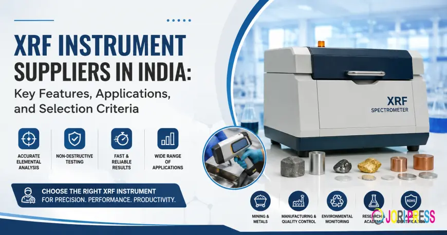 XRF Instrument Suppliers in India: Key Features, Applications, and Selection Criteria