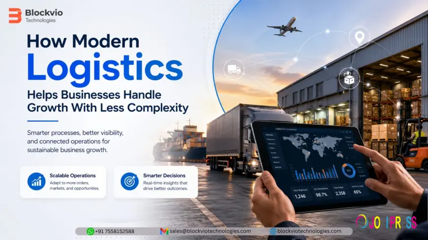 HOW MODERN LOGISTICS HELPS BUSINESSES HANDLE GROWTH WITH LESS COMPLEXITY