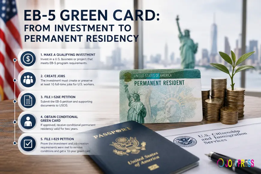EB-5 Green Card: From Investment to Permanent Residency