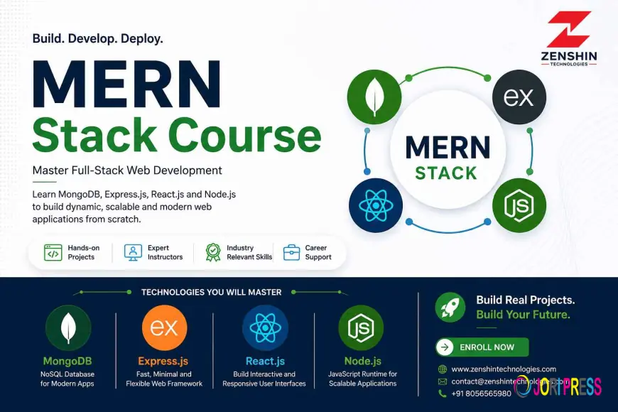 Zenshin Academy Expands Future-Ready Technology Education with Advanced MERN Stack Development Program