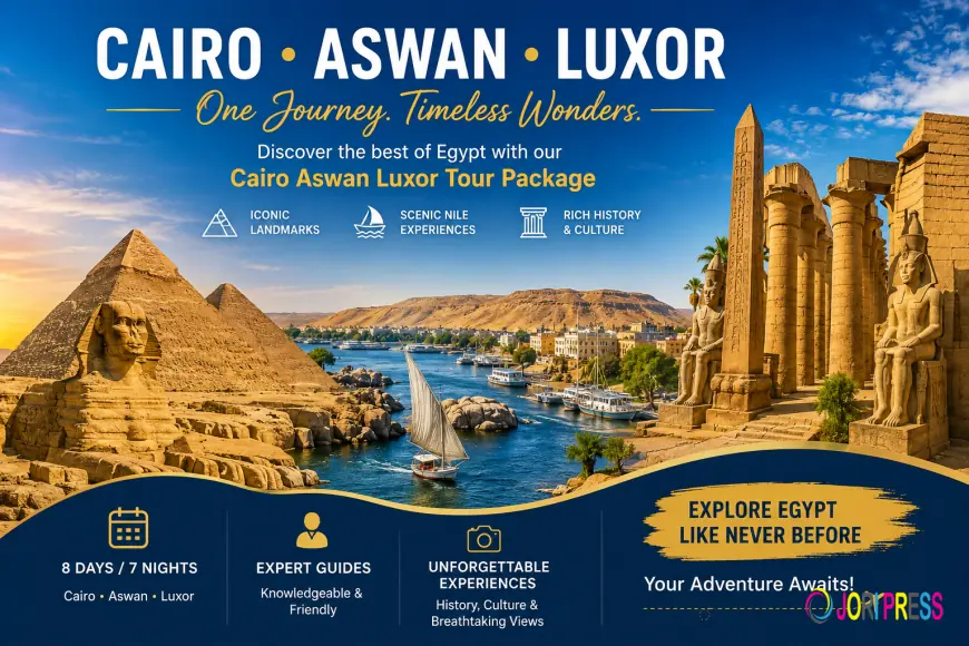 Cairo Aswan Luxor Tour Package: Explore Temples, Tombs and Ancient Cities