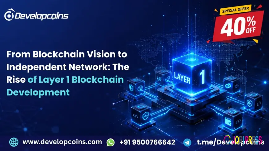 From Blockchain Vision to Independent Network: The Rise of Layer 1 Blockchain Development