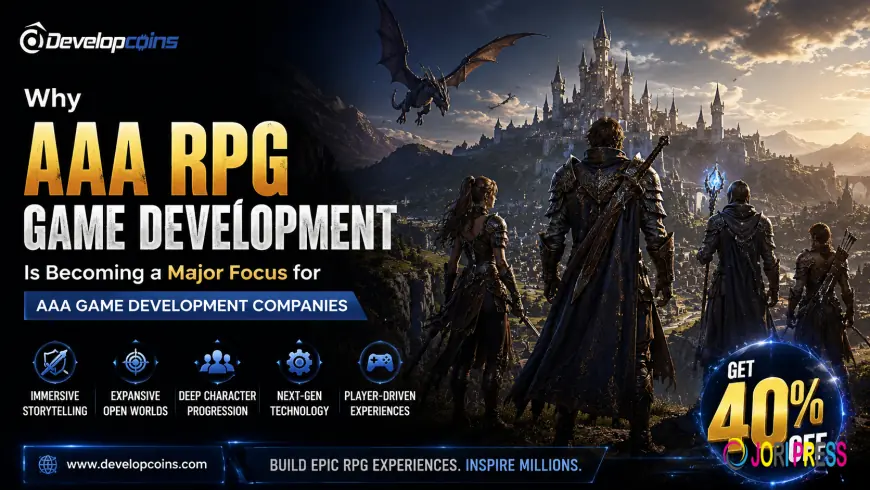 Why AAA RPG Game Development Is Becoming a Major Focus for AAA Game Development Companies