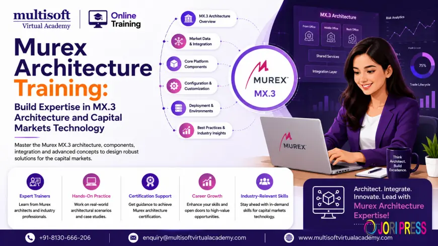 Murex Architecture Training: Build Expertise in MX.3 Architecture and Capital Markets Technology