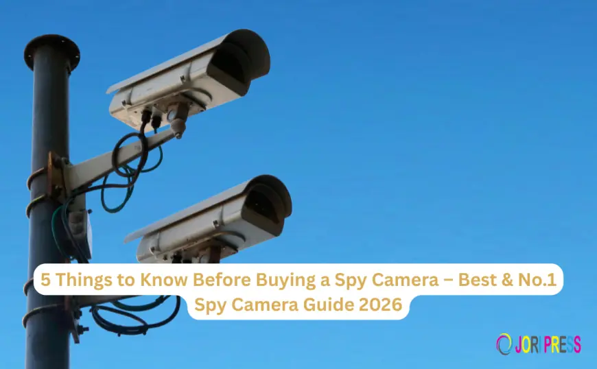 5 Things to Know Before Buying a Spy Camera – Best & No.1 Spy Camera Guide 2026