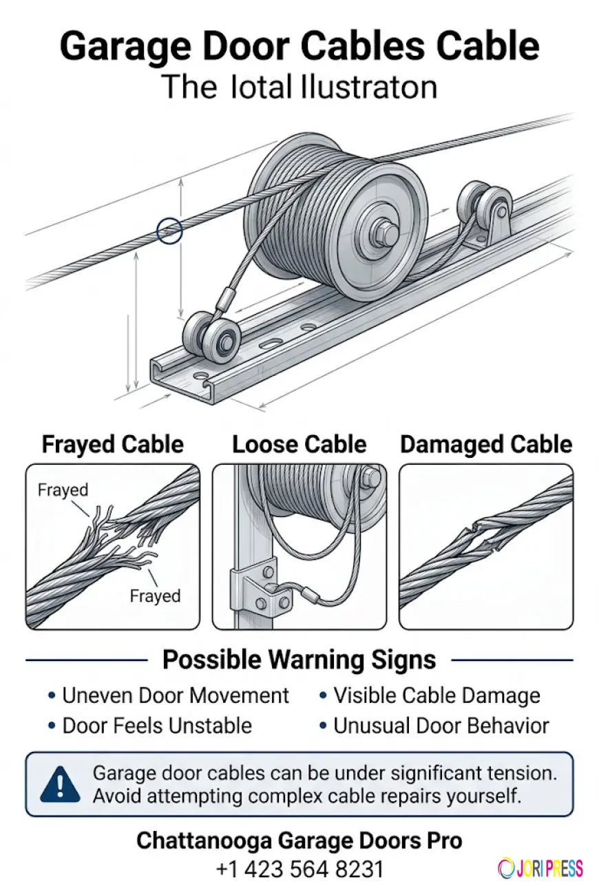Garage Door Cable Repair in Chattanooga: Signs of Damage and Safety Tips