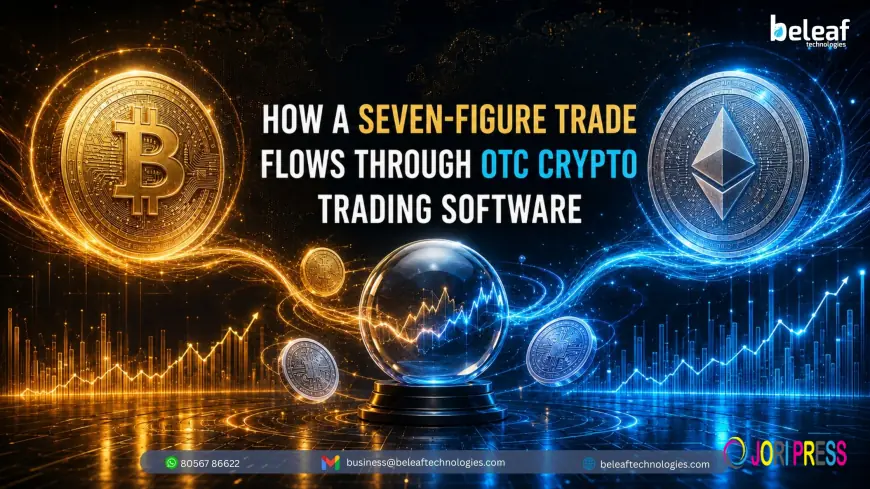 How a Seven Figure Trade Flows Through OTC Crypto Trading Software
