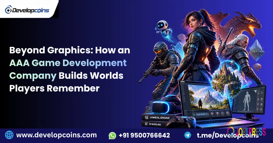 Beyond Graphics: How an AAA Game Development Company Builds Worlds Players Remember