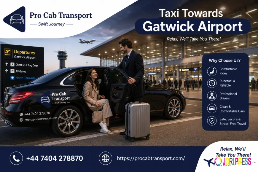 Taxi from Ashtead to Gatwick Airport Transfer – Reliable 24/7 Airport Taxi