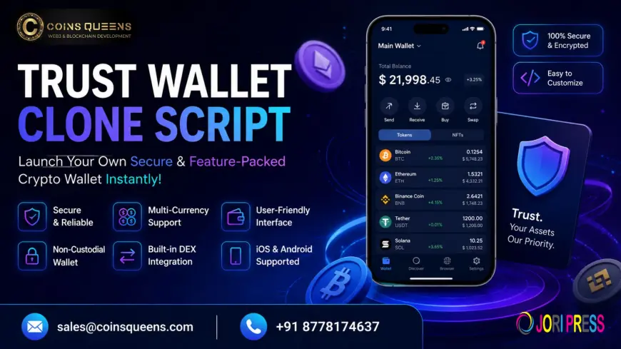 Trust Wallet Clone Script: Developing a Multi-Chain Crypto Wallet Platform