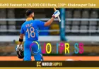 Kohli Fastest to 15,000 ODI Runs, 139*: Khelosuper Take