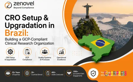 CRO Setup & Upgradation in Brazil: Building a GCP-Compliant Clinical Research Organization