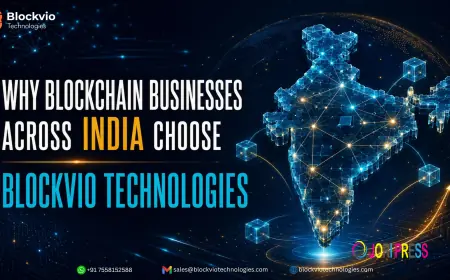 Why Blockchain Businesses Across India Choose Blockvio Technologies