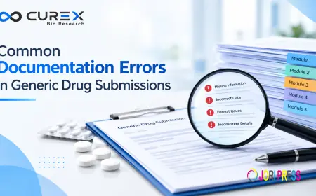 Common Documentation Errors in Generic Drug Submissions