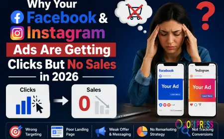 Why Your Facebook & Instagram Ads Are Getting Clicks But No Sales in 2026