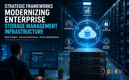 Strategic Frameworks Modernizing Enterprise Storage Management Infrastructure