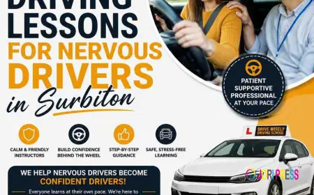 Build Confidence on  Roads Driving Lessons for Nervous Drivers in Surbiton | Drive Wisely Driving School
