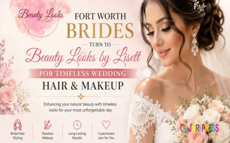 Fort Worth Brides Turn to Beauty Looks by Lisett for Timeless Wedding Hair and Makeup