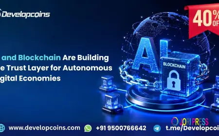 AI and Blockchain Are Building the Trust Layer for Autonomous Digital Economies