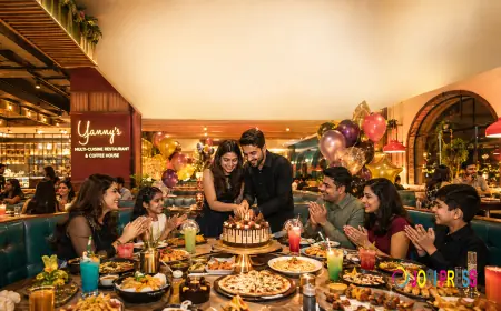 Birthday Party Restaurant in Indirapuram: Celebrate Your Special Day at Yanny’s