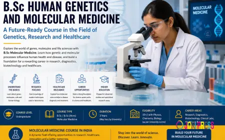 B.Sc Human Genetics and Molecular Medicine: Course Details and Career Scope