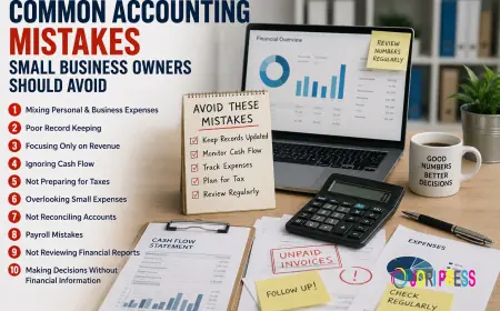 Common Accounting Mistakes Small Business Owners Should Avoid