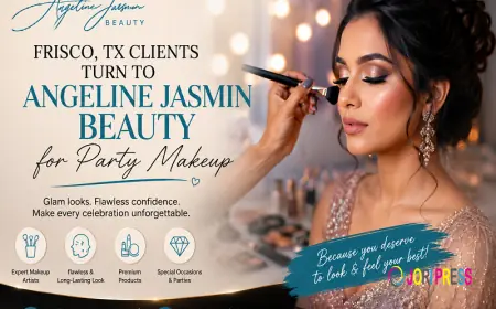 Frisco, TX Clients Turn to Angeline Jasmin Beauty for Party Makeup