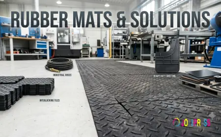 Industrial Rubber Mats: Uses, Benefits and Key Features
