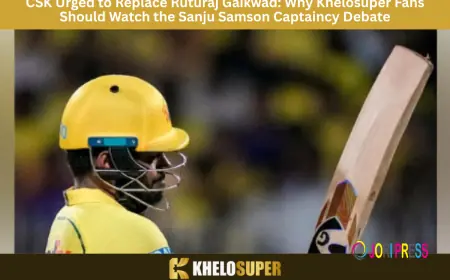 CSK Urged to Replace Ruturaj Gaikwad: Why Khelosuper Fans Should Watch the Sanju Samson Captaincy Debate