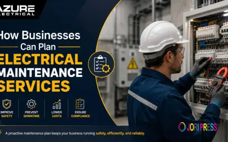 How Businesses Can Plan Electrical Maintenance Services