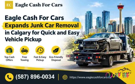Eagle Cash For Cars Expands Junk Car Removal in Calgary for Quick and Easy Vehicle Pickup