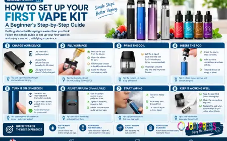 How to Set Up Your First Vape Kit: A Beginner's Step-by-Step Guide
