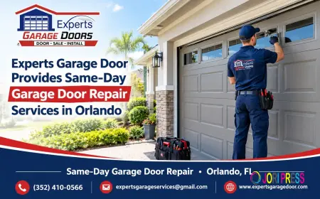 Experts Garage Door Provides Same-Day Garage Door Repair Services in Orlando