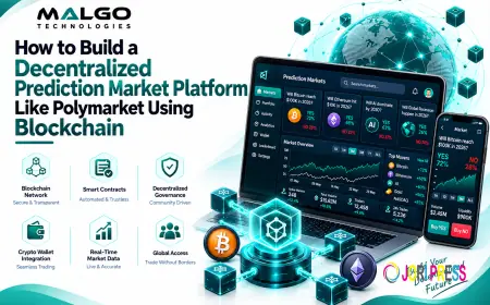 How to Build a Decentralized Prediction Market Platform Like Polymarket Using Blockchain