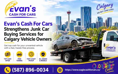 Evan’s Cash For Cars Strengthens Junk Car Buying Services for Calgary Vehicle Owners