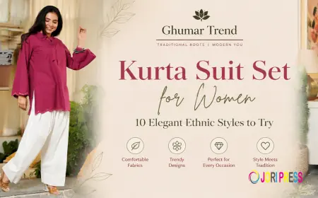 Kurta Suit Set for Women: 10 Elegant Ethnic Styles to Try