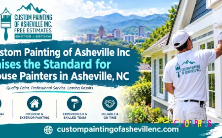 Custom Painting of Asheville Inc Raises the Standard for House Painters in Asheville, NC