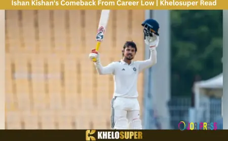 Ishan Kishan's Comeback From Career Low - Khelosuper Read