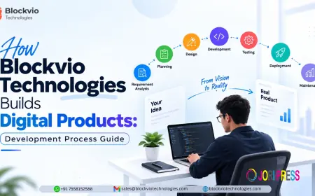 How Blockvio Technologies Builds Digital Products: Development Process Guide