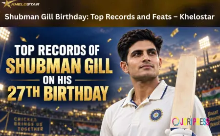 Shubman Gill Birthday: Top Records and Feats – Khelostar