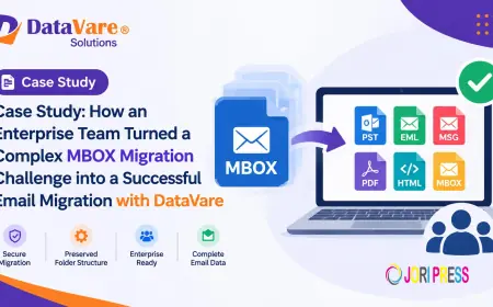 Case Study: How an Enterprise Team Turned a Complex MBOX Migration Challenge into a Successful Email Migration with DataVare