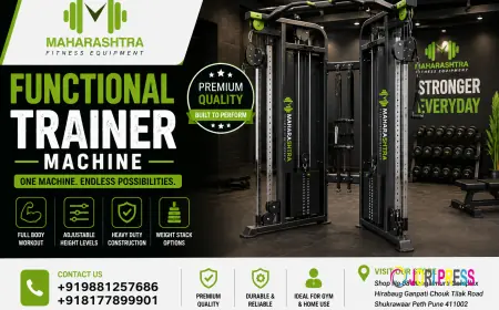 Functional Trainer Machine for Complete Strength Training | Maharashtra Sport