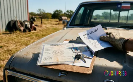 How to Sell Your Car With a Lost Title in Houston