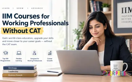 IIM Courses for Working Professionals Without CAT